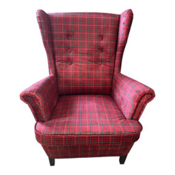 Atara Velvet Wingback Chair