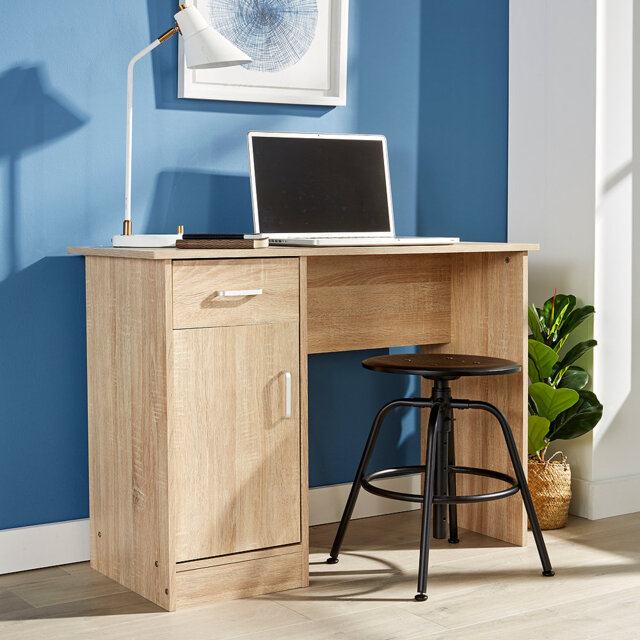 Stefanski 1 Drawer Computer Storage Cupboard Desk