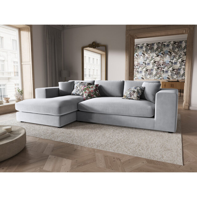 Micadoni Upholstered Corner Sofa