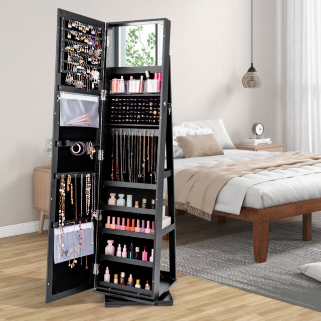 Freestanding Jewelry Armoire