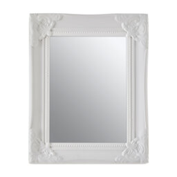 Rockwood White Wood Embossed Picture Frame