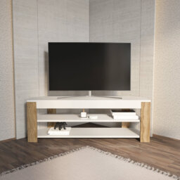 Deltina Corner TV Stand for Tv's up to 50''