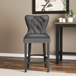 Julie 67cm Indoor Velvet  Bar Stool Dining Chair