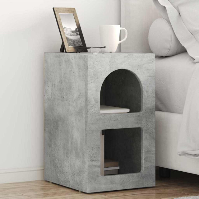 Bedside Table Sonoma Oak 29.5 X 35 X 50 Cm Engineered Wood