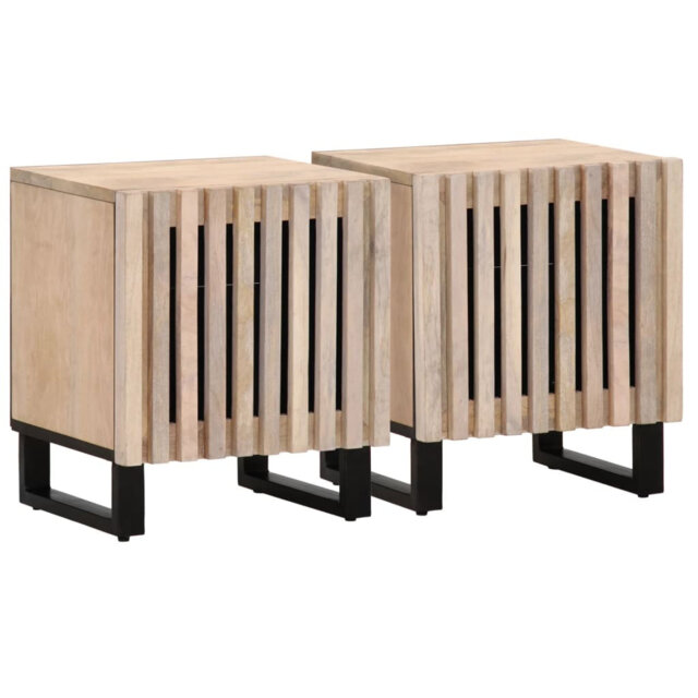 Vidaxl Bedside Cabinet 40X34x46 Cm