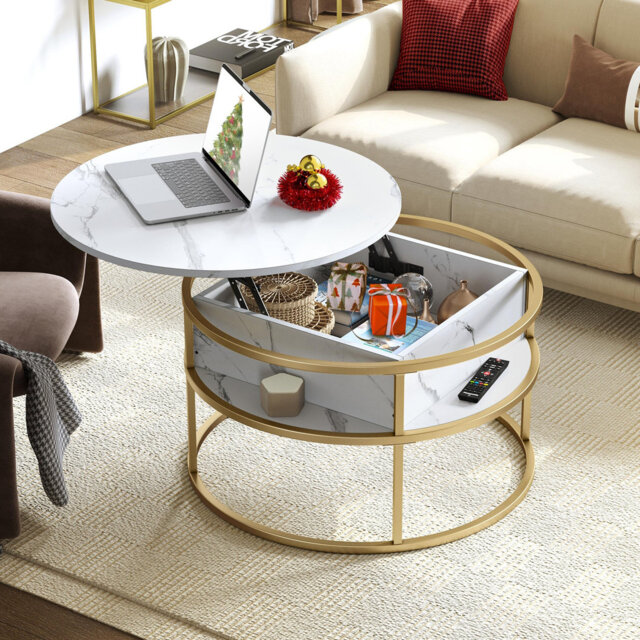 Aytan Lift Top Coffee Table with Storage