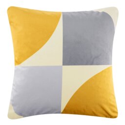 Malcolm Geometric Square Cushion Cover