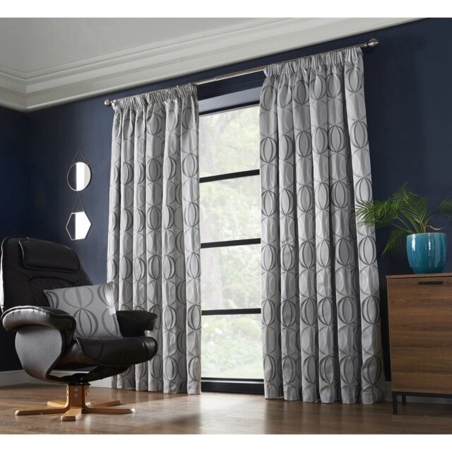 Maldonado Owen Pencil Pleat Room Darkening Curtains