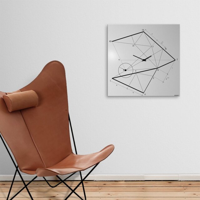 Nicoletti Metal Wall Clock