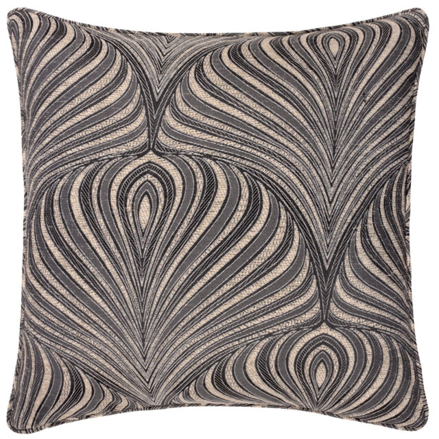 New Gatsby Geometric Jacquard Feather Filled Cushion