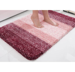 Microfiber Bath Mat, Non-Slipabsorbent Bathroom Mat