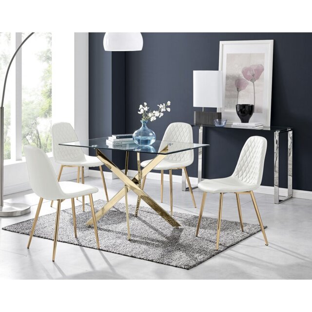 Lenworth 4 - Person Dining Set