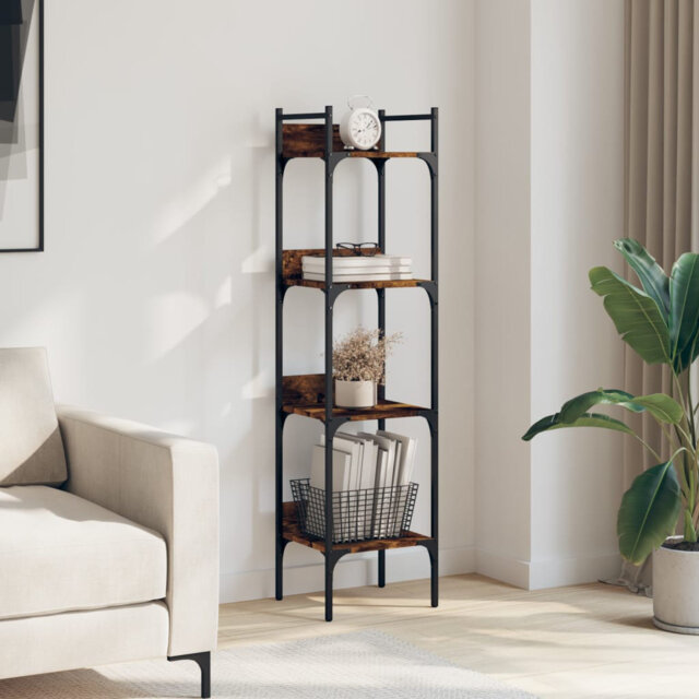 138.5cm H x 35cm W Steel Standard Bookcase