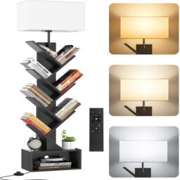 144cm H x 37cm W Etagere Bookcase