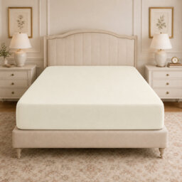 Cotton Blend Fitted Sheet