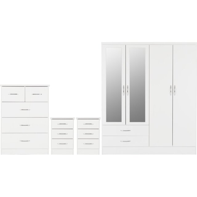 Cascio 4 Piece Bedroom Set