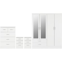 Cascio 4 Piece Bedroom Set
