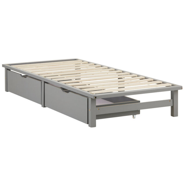 Pallet bed 90 x 200cm with bed frame