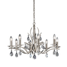 8-Light Candle-Style Chandelier