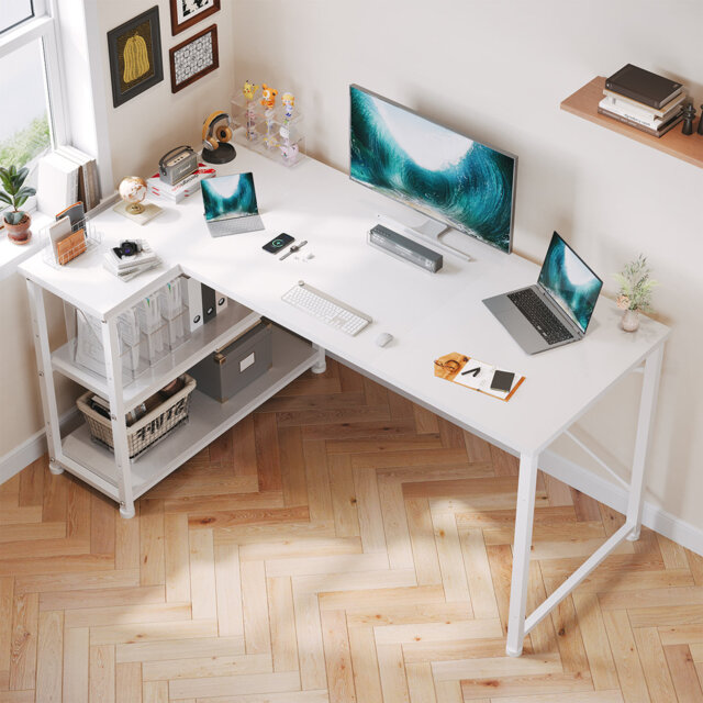 L Shaped Computer Desk Corner Office Desk