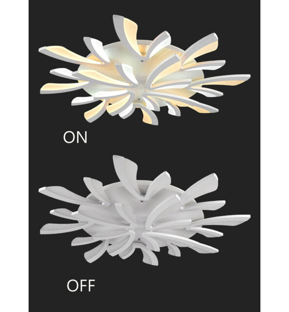 Acierno Acrylic LED Flush Mount