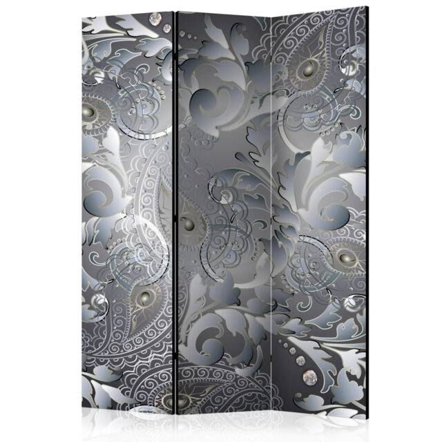 Gookool 135cm W x 172cm H 3 - Panel Solid Wood Folding Room Divider