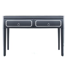 Barber 118cm Glass Top Console Table