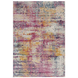 Ralph Vintage Look Pink Multi Area Rug