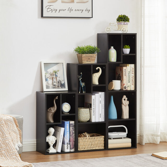 Laniel 107cm H x 90cm W Cube Bookcase
