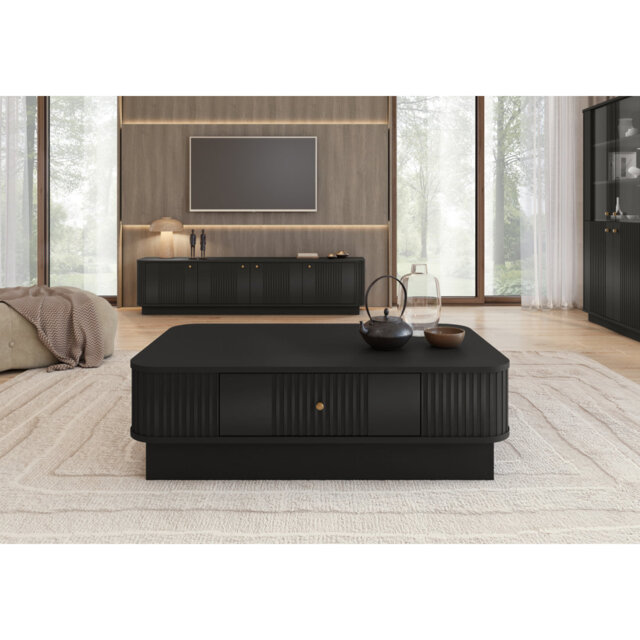 Vesper Coffee Table With Drawer
