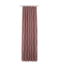 Beeman Pencil Pleat Opaque Single Curtain