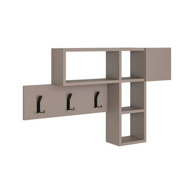 Pecor 3 - Hook Wall Mounted Coat Rack