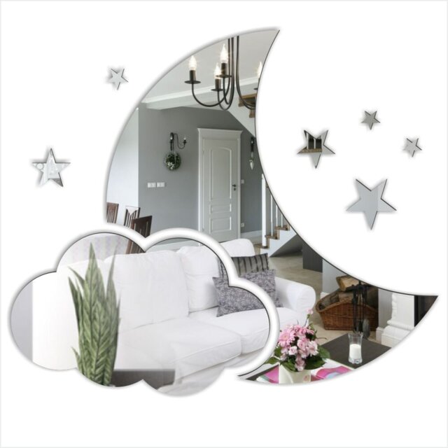 Plevna Novelty Wall Mounted Mirror Set Mirror