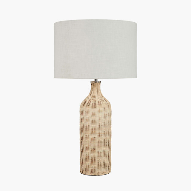 Anika Rattan Table Lamp