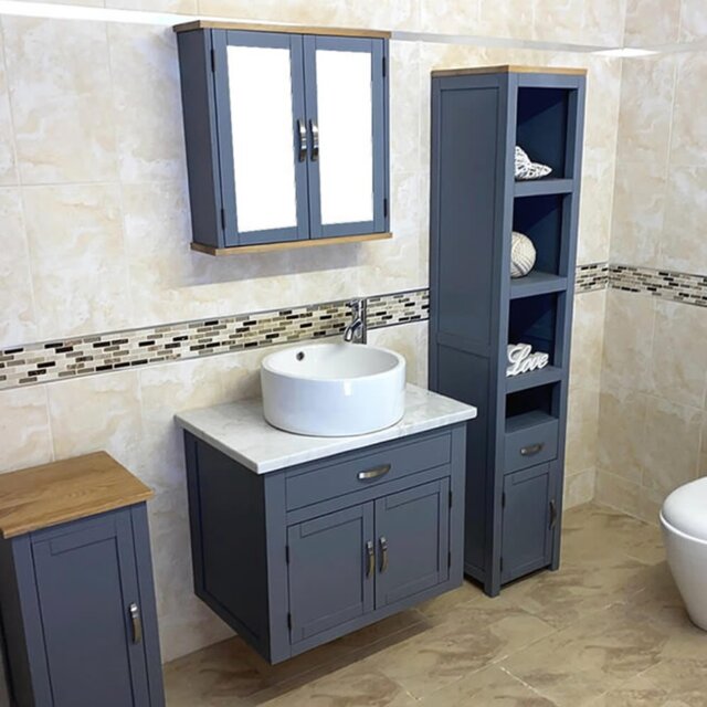Bridlington 750mm Wall Hung Single Vanity Unit