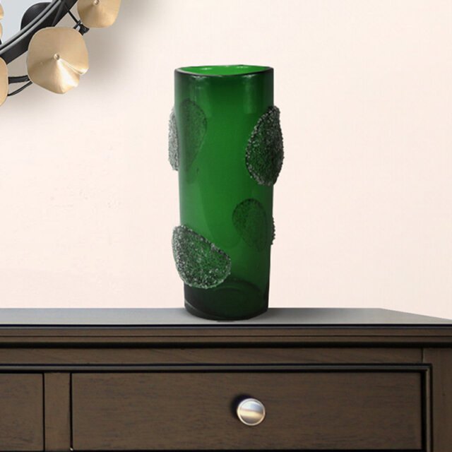 Glass Handmade Vase For Living Room Furniture, Luxury Decoration Handmade Vase