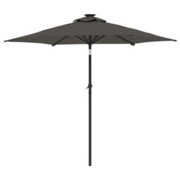 Vidaxl Parasol with Steel Pole