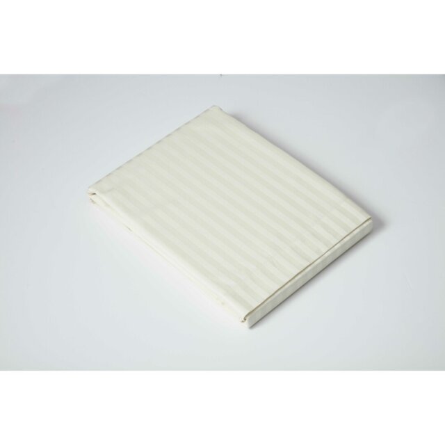 Plain Dye 540 TC Egyptian-Quality Cotton Sateen Flat Sheet