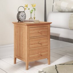 Brigance 3 Drawer Bedside Table