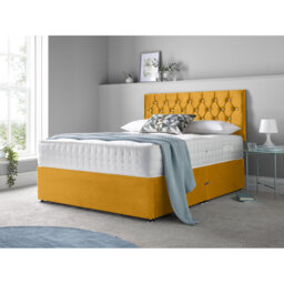 Matherville Upholstered Divan Bed with Mattress