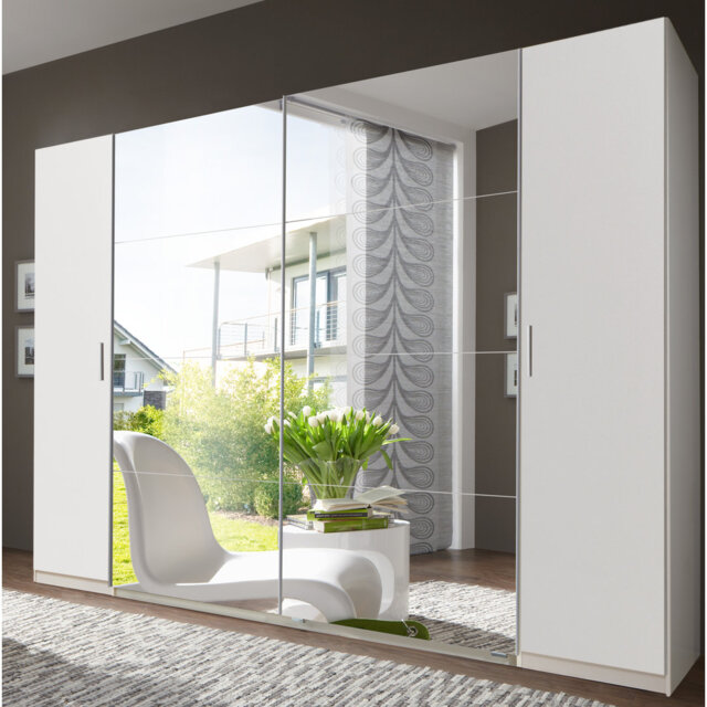 Lotto 4 Door Sliding Door Wardrobe