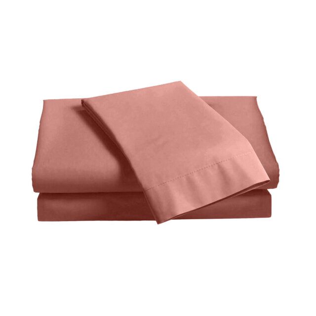 Percale Fitted Sheet Polycotton Solid Colour Bed Sheet Single Double King Super King Machine Washable High Yarn Quality