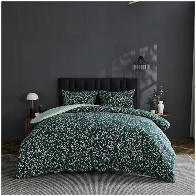 Polyester Duvet Cover Set with Pillowcases