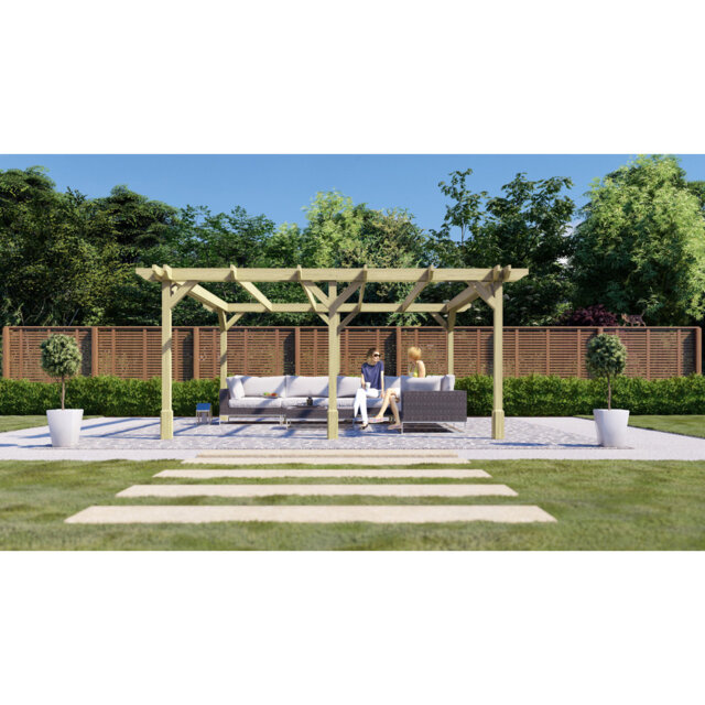 Baukea Solid Wood Pergola