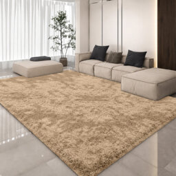 Luxury Plush Shaggy Area Rug & Runner, Soft Deep-Pile Non-Slip Living Room Carpet