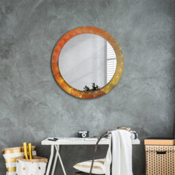 Huldar Glass Flat Wall Mirror