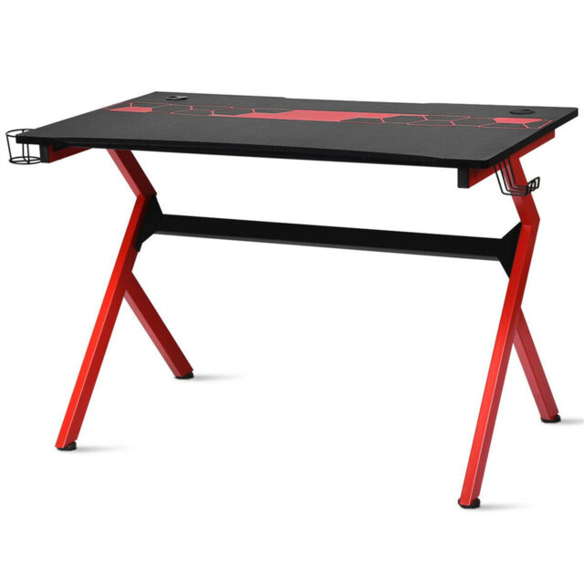 Metal Base Computer Desk