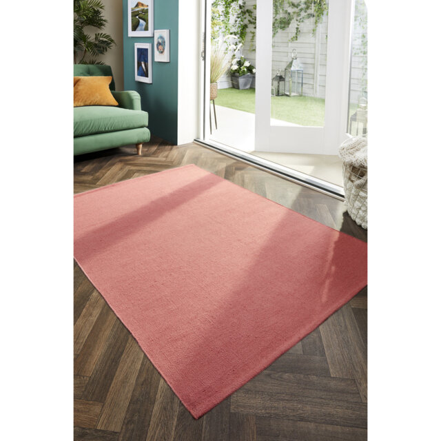 Woven Rugs Solid Colour Hand Woven Indoor / Outdoor Area Rug