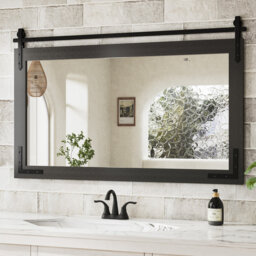 Solid Wood Rectangle Mirror