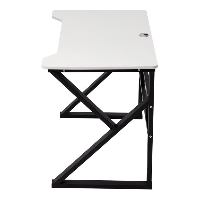 100cm W x 60cm D Metal Frame Office Desk Indoor Game Table